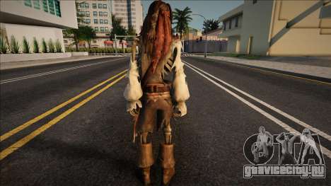 Jack Sparrow Cursed [Fortnite] для GTA San Andreas