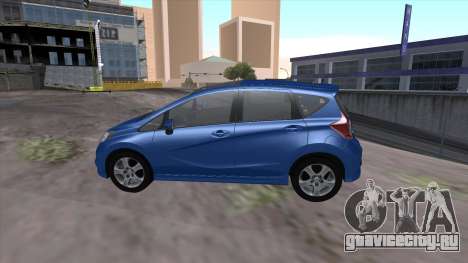 Nissan Note Euro 2014 для GTA San Andreas