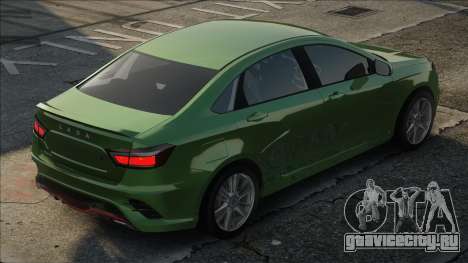 Lada Vesta Sport Green для GTA San Andreas