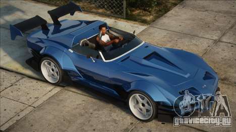 Chevrolet Corvette C3 Roadster Concept - A Wideb для GTA San Andreas