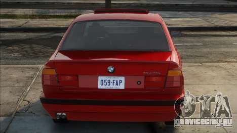 BMW E34 Red для GTA San Andreas