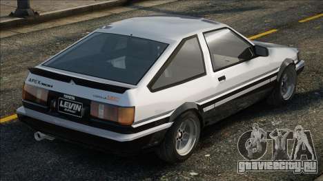 Toyota Corolla Levin GT-APEX (AE86) для GTA San Andreas