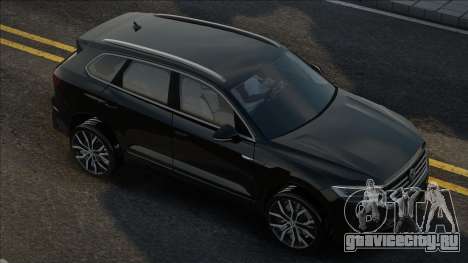 Volkswagen Touareg III Black для GTA San Andreas