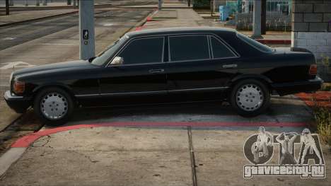 Mercedes-Benz W126 - Black для GTA San Andreas