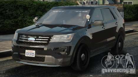 LAPD 2016 Ford Explorer Unmarked для GTA San Andreas