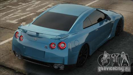 Nissan GT-R R-35 BLUE для GTA San Andreas