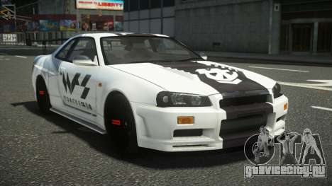 Nissan Skyline R34 Fizoxy для GTA 4