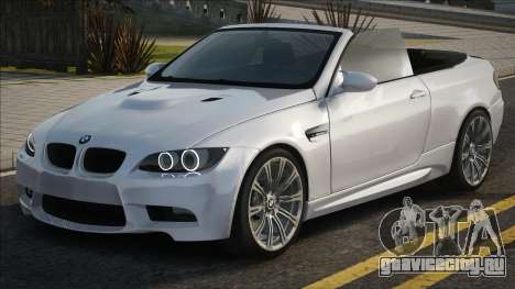 BMW M3 e93 cabrio для GTA San Andreas