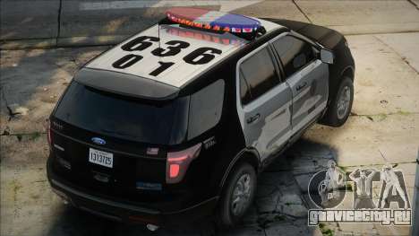 LAPD 2013 Ford Explorer для GTA San Andreas