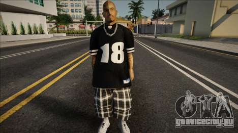 Barrio 18 Street Gang Man 2 для GTA San Andreas