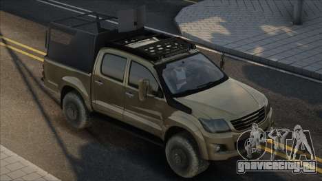 2015 Toyota Hilux VII Military Edition для GTA San Andreas