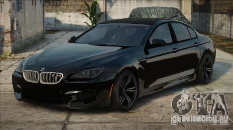 Bmw M6 Gran Coupe Black для GTA San Andreas