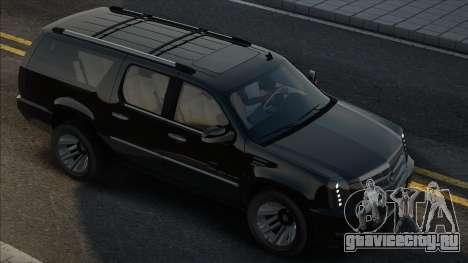 Cadillac Escalade ESV 2012 Black для GTA San Andreas