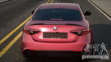 Alfa Romeo Giulia Quadrifoglio Forza Edition 201 для GTA San Andreas