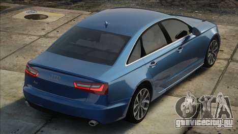 Audi A6 2012 Blue для GTA San Andreas