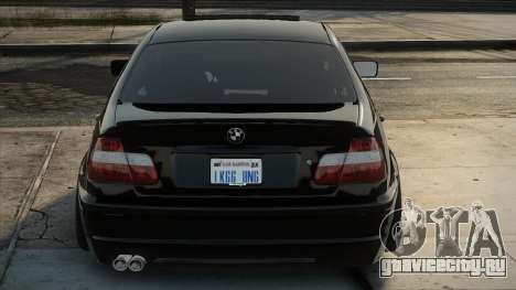 BMW E46 330D Black для GTA San Andreas