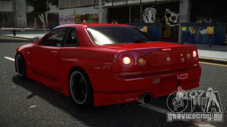 Nissan Skyline R34 Lanuga для GTA 4