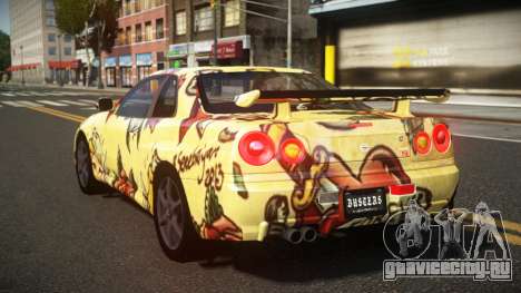 Nissan Skyline R34 Heroshi S11 для GTA 4