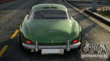 Mercedes-Benz 300 SL Green для GTA San Andreas