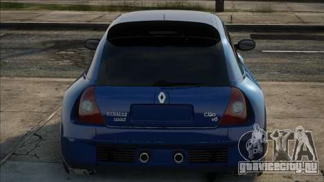 Renault Clio V6 Sport BLUE для GTA San Andreas