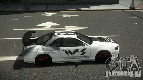 Nissan Skyline R34 Fizoxy для GTA 4