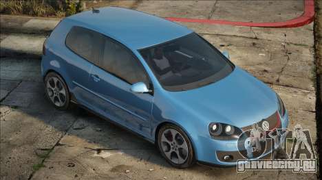 Volkswagen Golf GTI Blue для GTA San Andreas