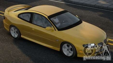 2006 Pontiac GTO Yelow для GTA San Andreas