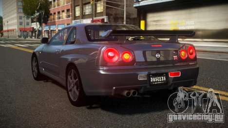 Nissan Skyline R34 Heroshi для GTA 4