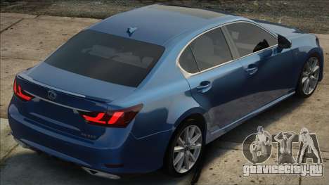 Lexus GS350 Blue для GTA San Andreas