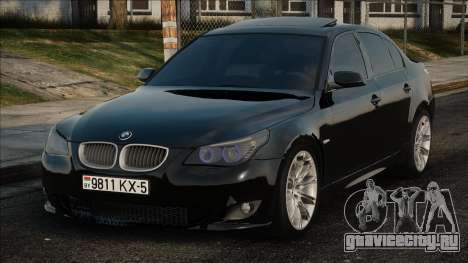 BMW e60 530i Black для GTA San Andreas