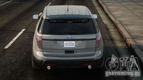 LAPD 2013 Ford Explorer Unmarked для GTA San Andreas