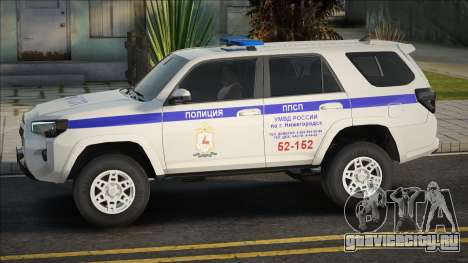 Toyota Land Cruiser Polic для GTA San Andreas