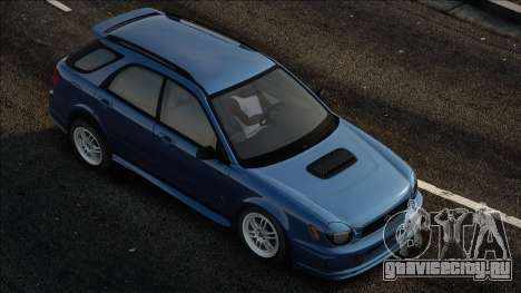 Subaru Impreza Wagon Blue для GTA San Andreas