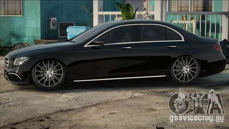 Mercedes - Benz E200 Black для GTA San Andreas