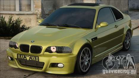 BMW M3 E46 Yellow для GTA San Andreas