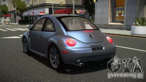 Volkswagen New Beetle RGN для GTA 4