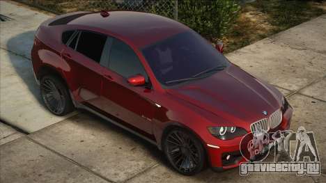 BMW X6 50i Red для GTA San Andreas