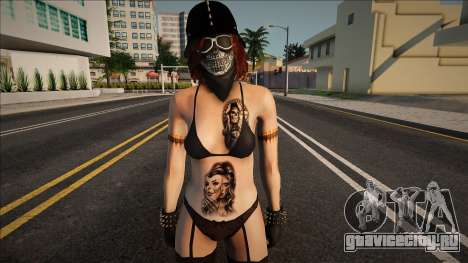 Skin De Halloween Version Argenta v1 для GTA San Andreas