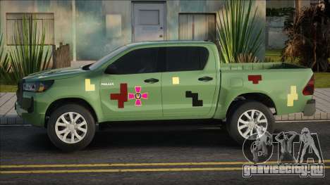 Toyota Hilux AT 2024 для GTA San Andreas