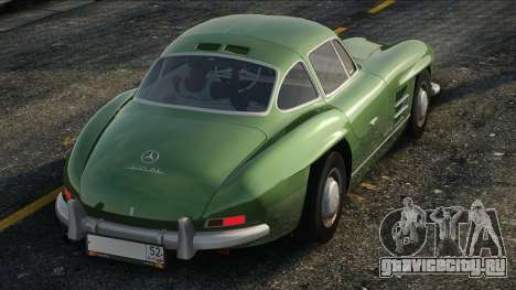 Mercedes-Benz 300 SL Green для GTA San Andreas