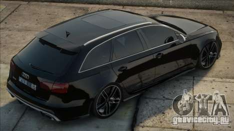 Audi RS6 Blek для GTA San Andreas