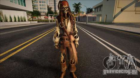 Jack Sparrow Cursed [Fortnite] для GTA San Andreas