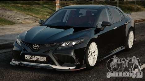 Toyota Camry V70 BlacK Edit для GTA San Andreas