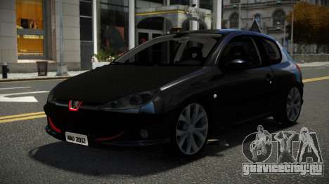 Peugeot 206 Rozzy для GTA 4