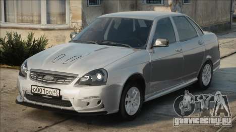 Lada Priora Silver Edit для GTA San Andreas