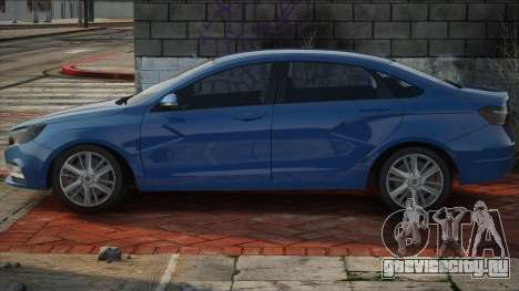 Lada Vesta Blu для GTA San Andreas