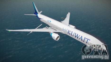 Kuwait Airways Boeing 777-369ER 9K-AOM для GTA San Andreas