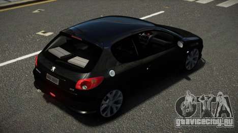 Peugeot 206 Rozzy для GTA 4