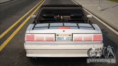 1987 Ford Mustang GT 5.0 Convertible для GTA San Andreas