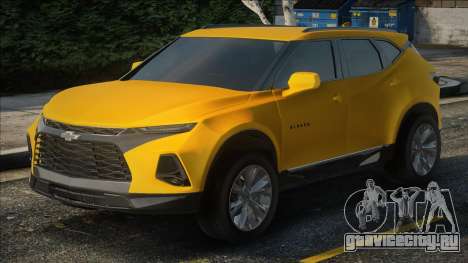 Chevrolet Blazer 2020 Yellow для GTA San Andreas